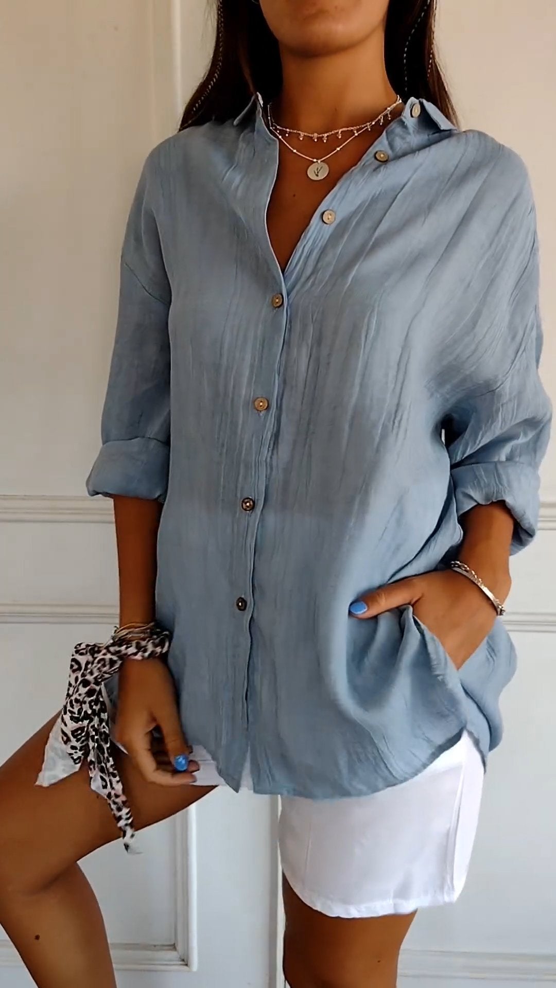 Krisha - Elegant oversized bluse