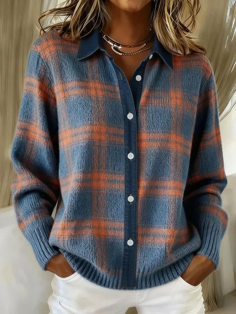 Zafira - Lang behagelig cardigan
