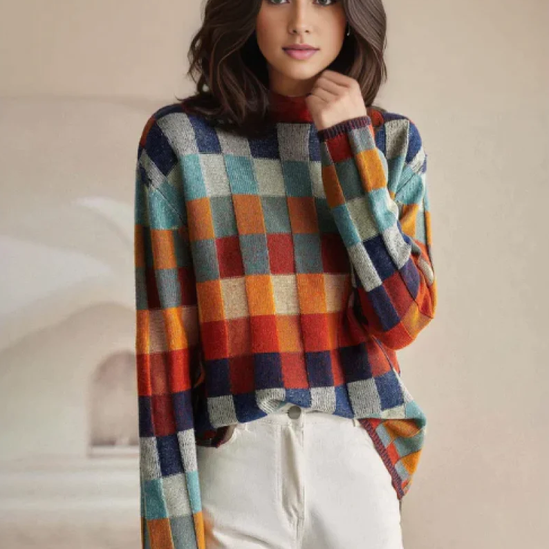 Élise - Blød cashmere-rullekravetrøje