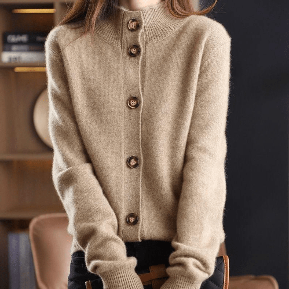 Annie - Elegant cardigan i kashmir
