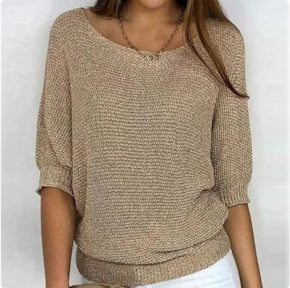 Iris - Elegant let strikbluse
