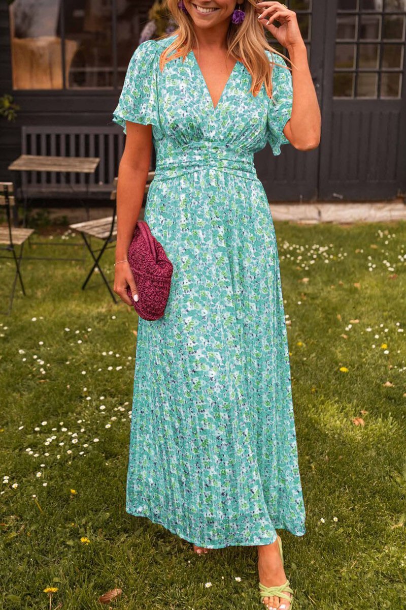Pauline - Romantisk blomsterkjole