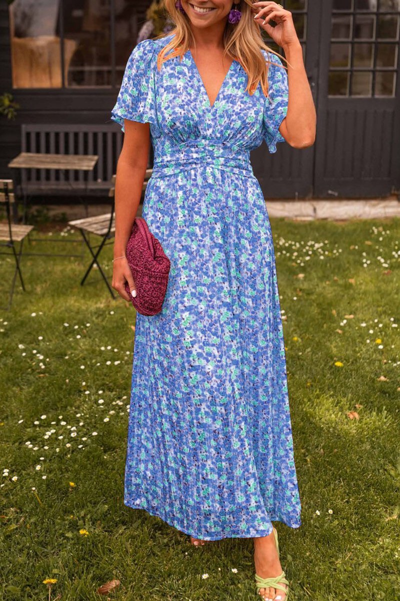 Pauline - Romantisk blomsterkjole