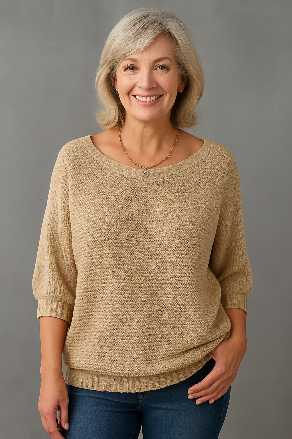 Linda - Elegant komfortsweater