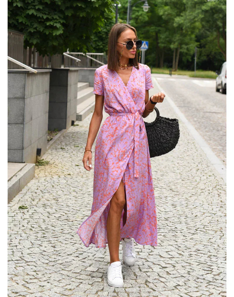 Suzanne - Elegant flydende kjole