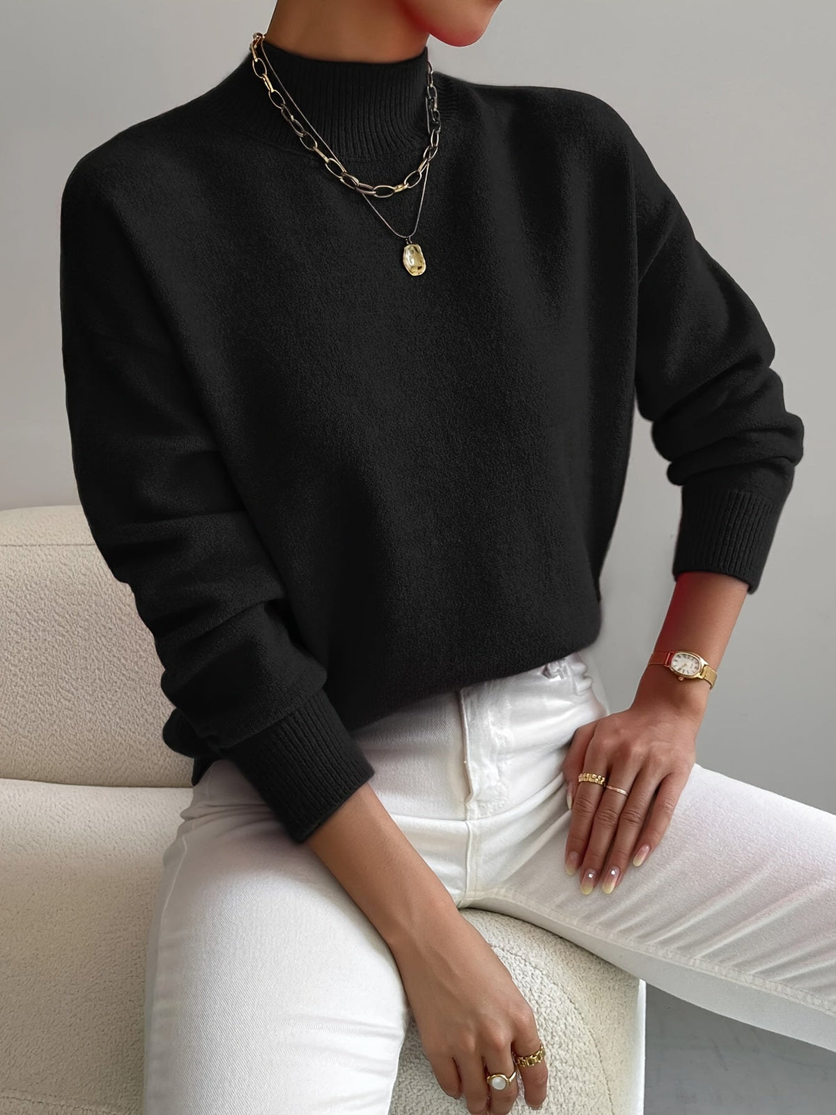 Yvonne - Elegant og varm sweater