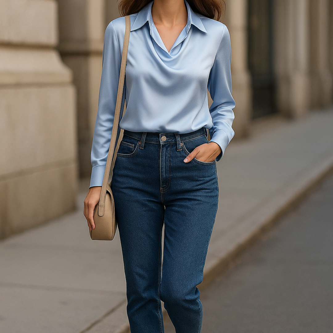 Celena - Elegant alsidig bluse