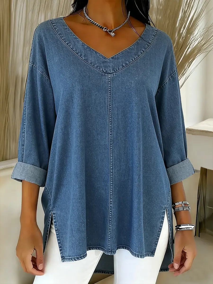 Jessica - Flatterende afslappet top