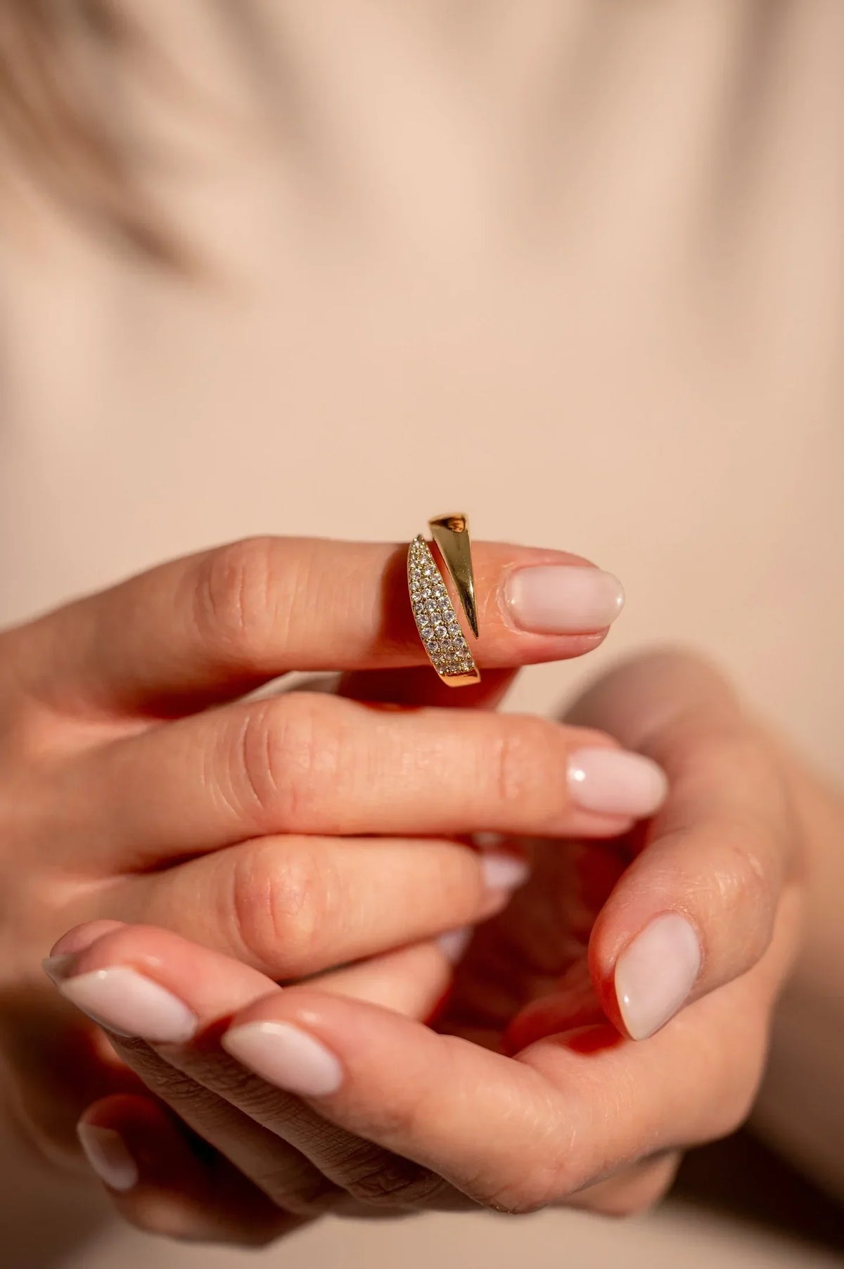 Sophie - Elegant justerbar ring