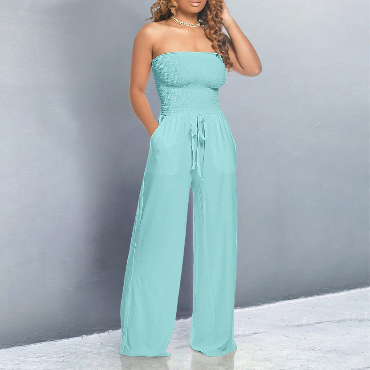 Denise - Elegant flydende jumpsuit