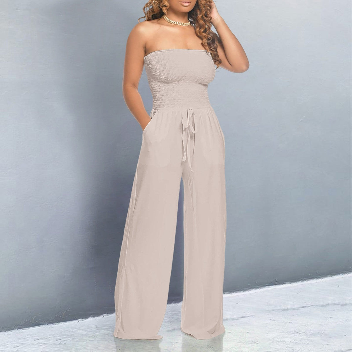 Denise - Elegant flydende jumpsuit