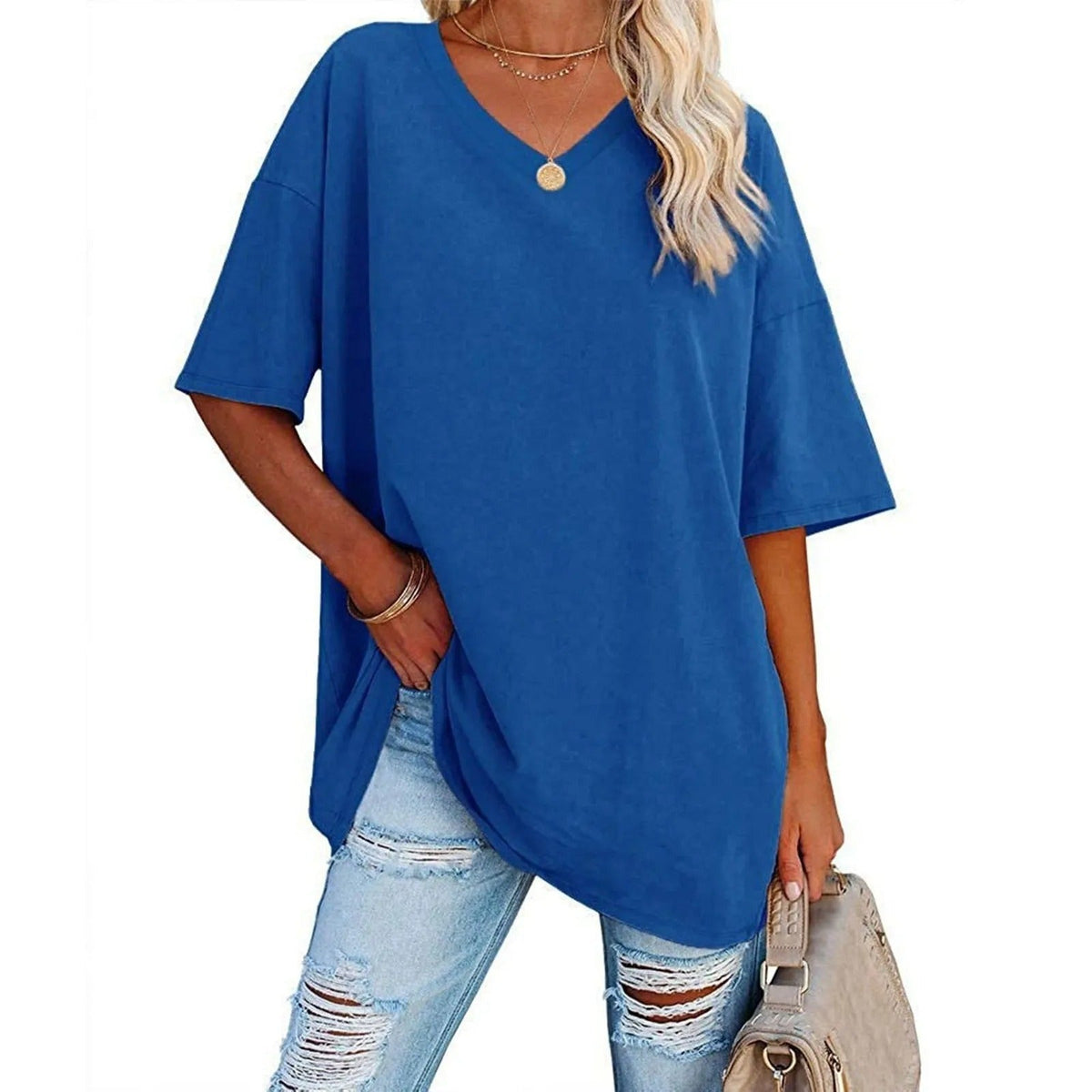 Gisele - Elegant T-shirt i bomuld