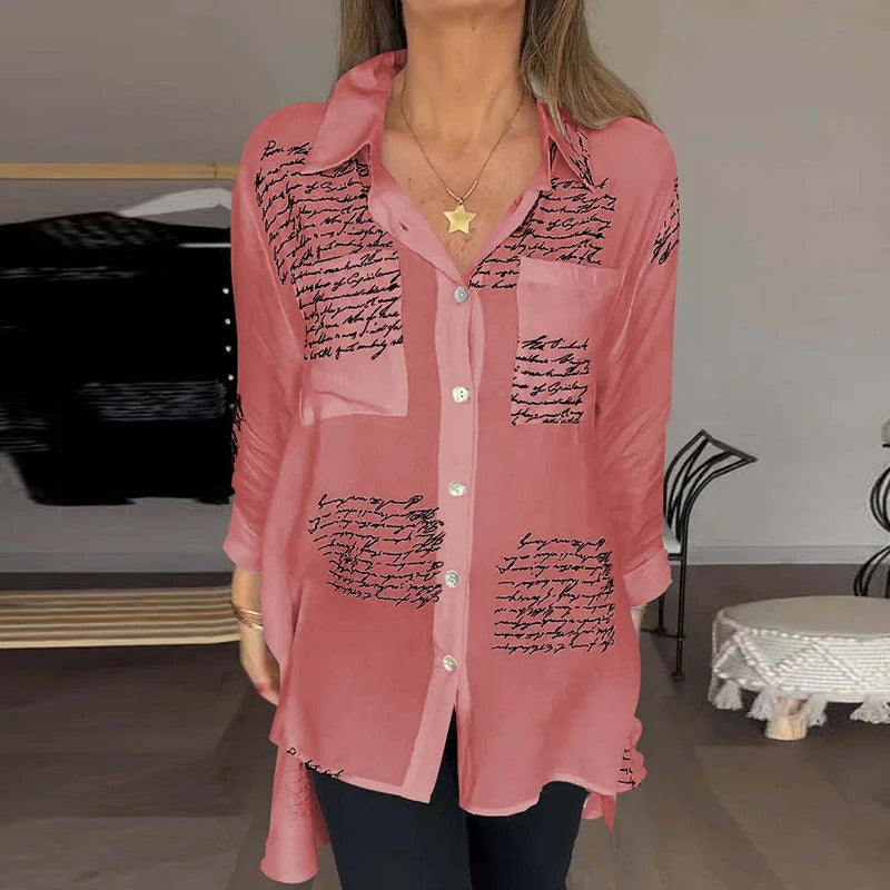 Monique - Elegant forårsbluse