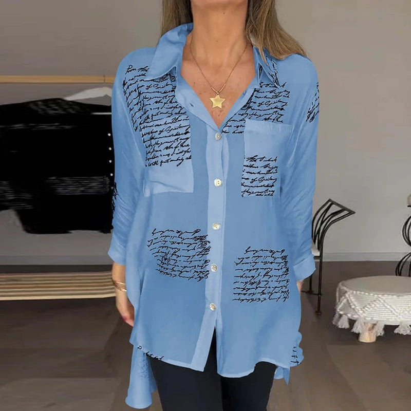 Monique - Elegant forårsbluse
